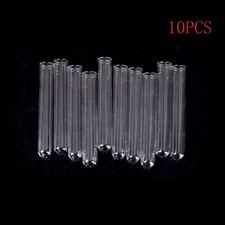 10Pcs 15 100 mm Glass Blowing Tubes 4 Inch Long Thick Wall Test TubODYCHA.sh