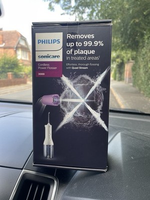 Philips Sonicare Kabellose Power Flosser 3000 Munddusche HX3826/31 - Weiß