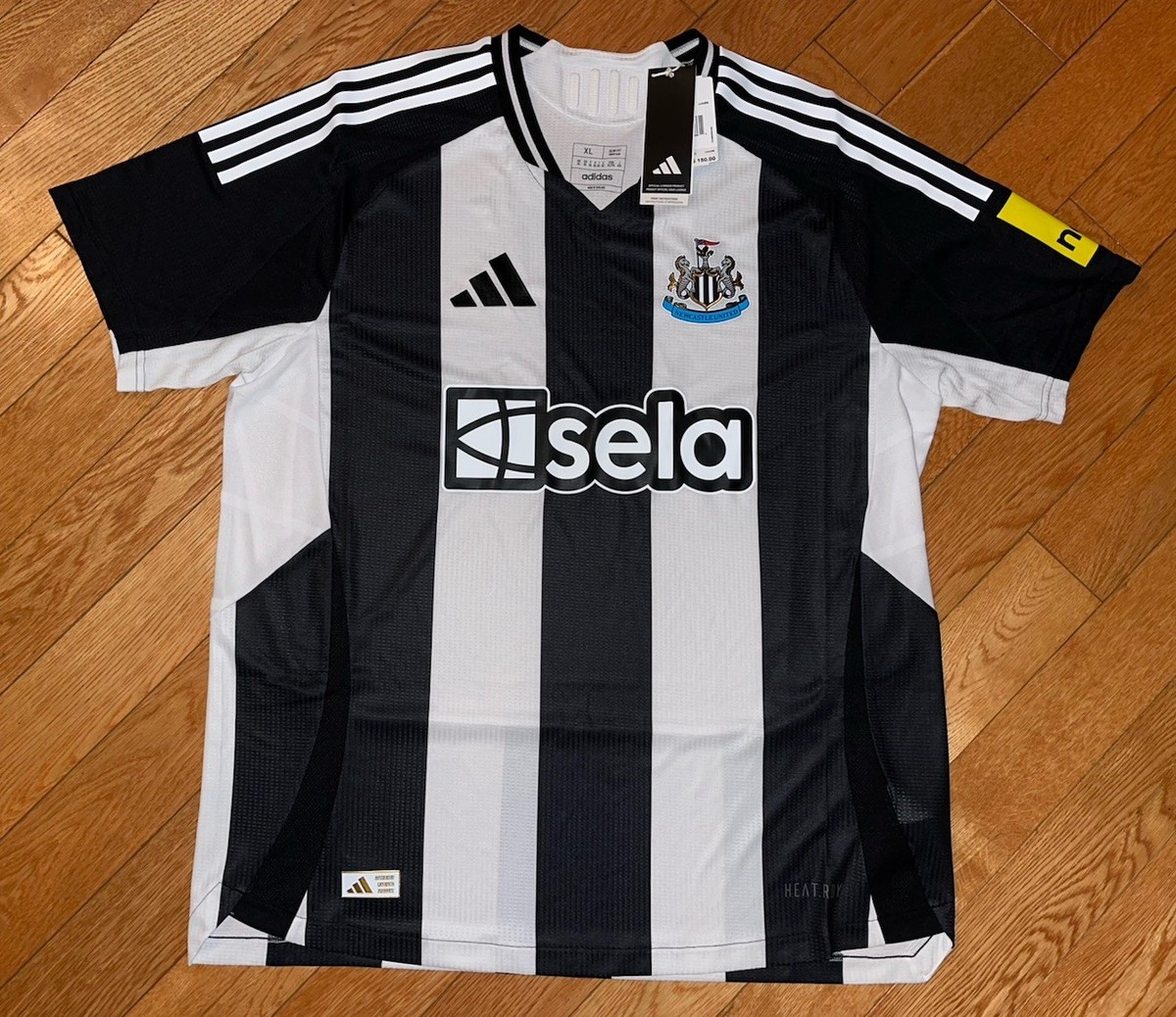 Adidas Newcastle United FC 24/25 Home Authentic Jersey