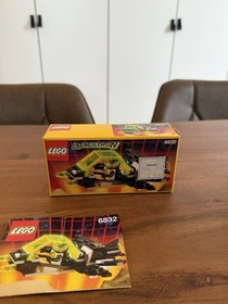 LEGO Space Blacktron 6832 Super Nova II Box, Instructions 1991