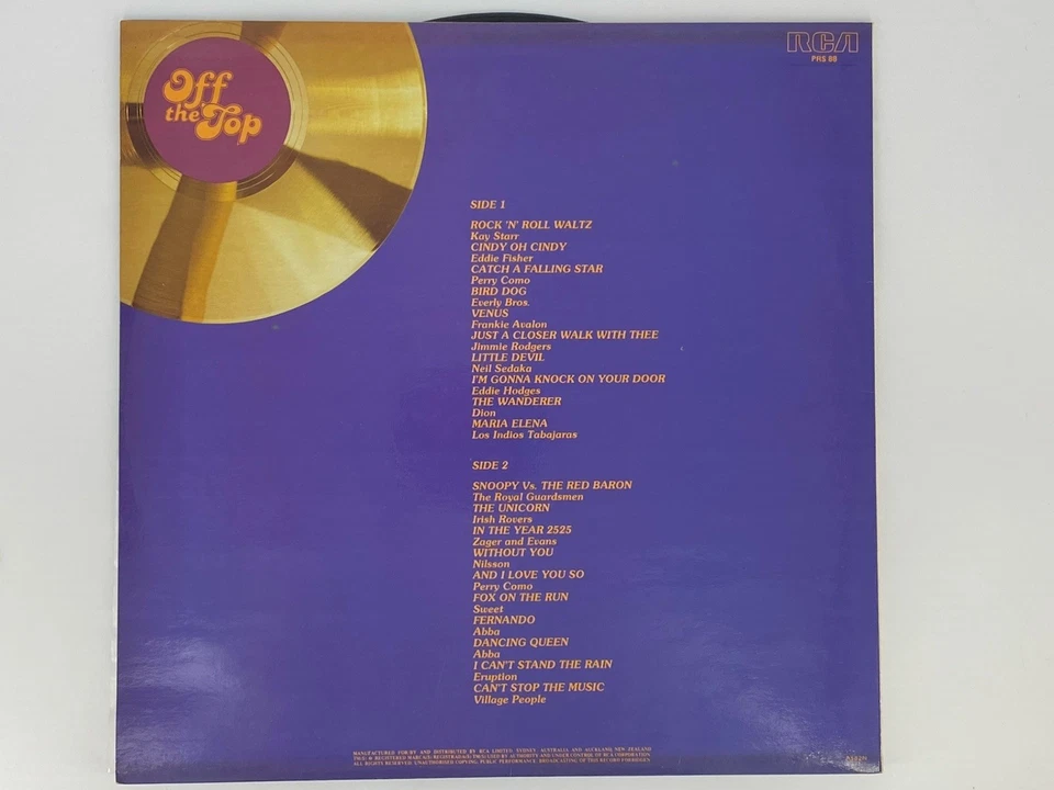Off the Top - Compilation - 12" Vinyl Record LP VG+ - Image 2 of 4