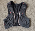 Salomon S Lab 5 Sense Ultra Hydration Vest Black Red Medium 5 Liter 3.88 Oz