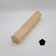 Pantagon Shaped Wooden Bracelet Mandrel – Jewelry Making & Shaping Tool