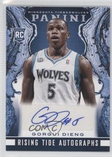 2013-14 Panini Rising Tide Auto Gorgui Dieng #45 Auto 0y3