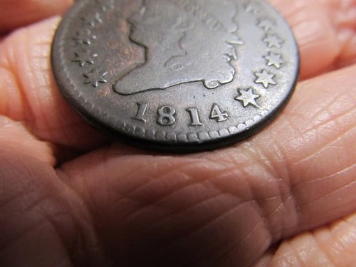 1814-P Large Cent — photo from another recent sale