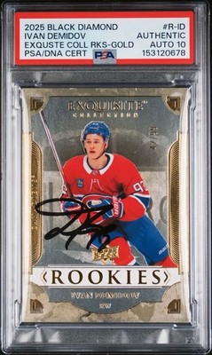 2025-26 Upper Deck Black Diamond - Exquisite Collection Rookies