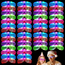 40 Pack Led Glasses,Light up Glasses,Glow Glasses Glow in the Dark Party Supplie