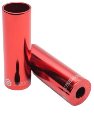 Salt AM Freestyle BMX Pegs, 1 Paar, Rot, für 10 + 14mm Achsen
