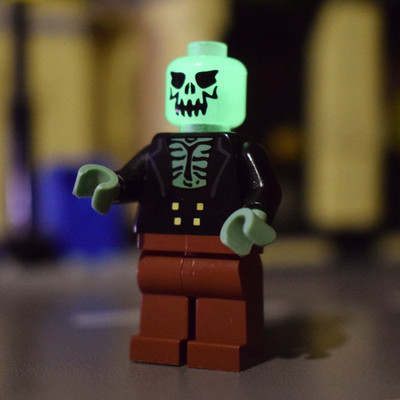 Lego SJBricks Batman Beyond Blight Minifigur-Custom Pad gedruckt