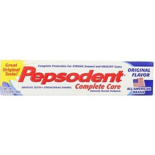 4 Pack Pepsodent Complete Care Toothpaste, Original, 5.5 oz 0.74 per gallon