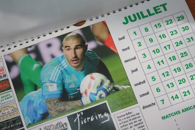 Calendrier ASSE 2013 – Les Verts – Saint-Étienne – But !