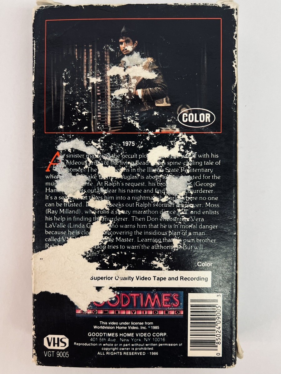 The Dead Don't Die VHS 1975 Horror George Hamilton 