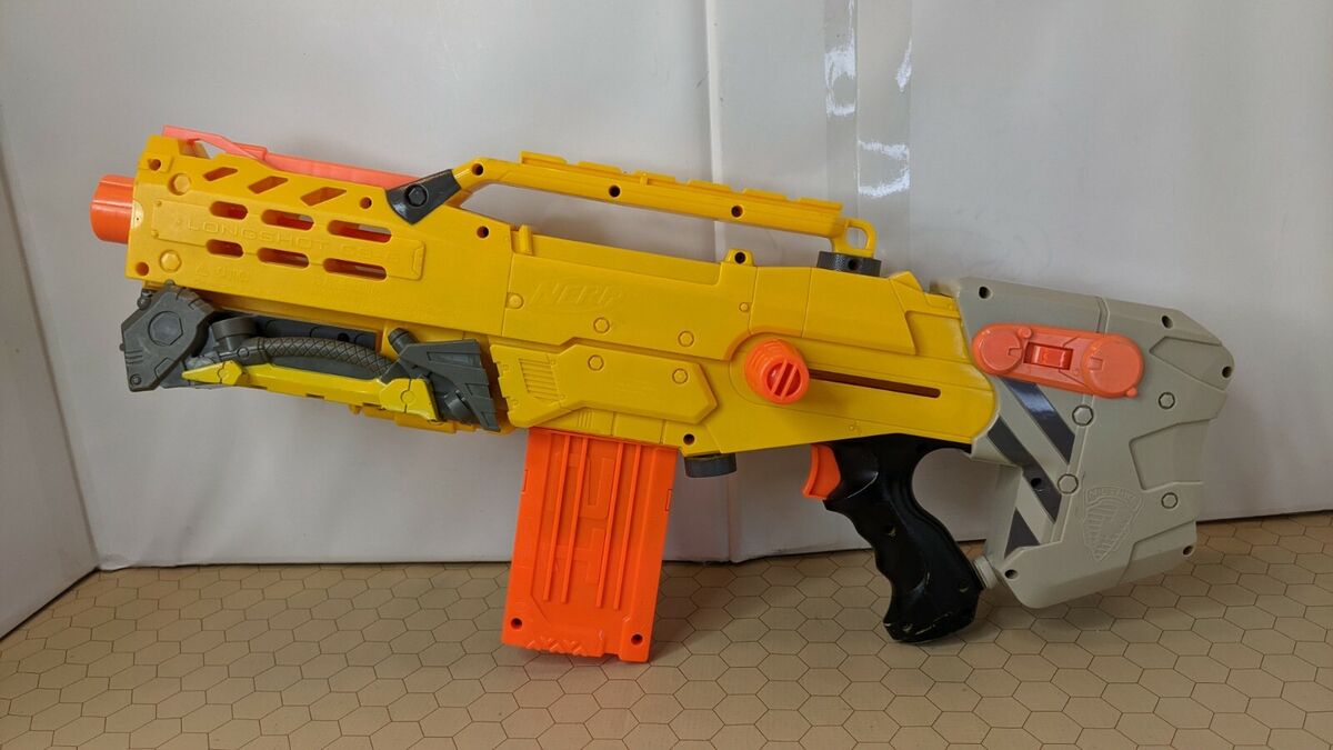 Nerf N-Strike - Longshot CS-6 Sniper Rifle Blaster Gun - Hasbro