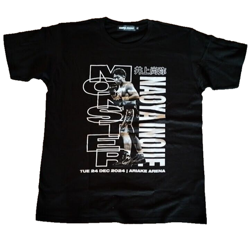 Limited edition T-shirt/the 3rd Title match/Inoue Naoya/Monster Men's Black XL - Picture 4 of 9