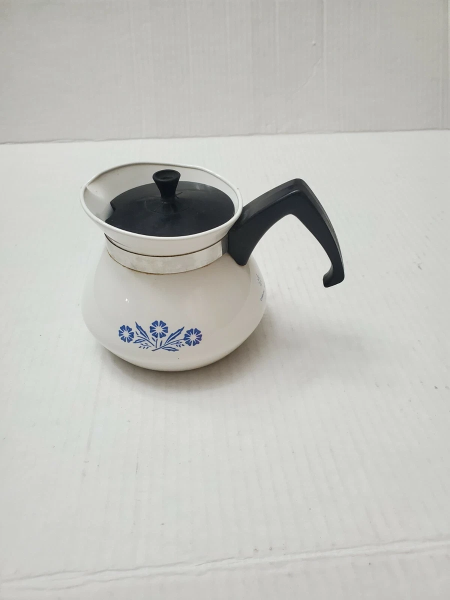 Corning Ware CORNFLOWER Series 3 cup Coffee / Tea pot