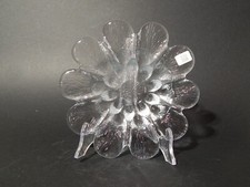 Holmegaard proste szklane drzwi świeca margerite vintage lata 70