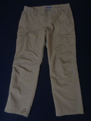 5.11 Tactical Pants Mens 38x32 Ripstop Brown Flaw Measures 38x31