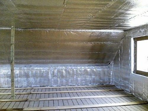 400sf (4x100) Reflective Foam Insulation Vapor Barrier Warehouse Building 3MM R7 - Picture 6 of 9