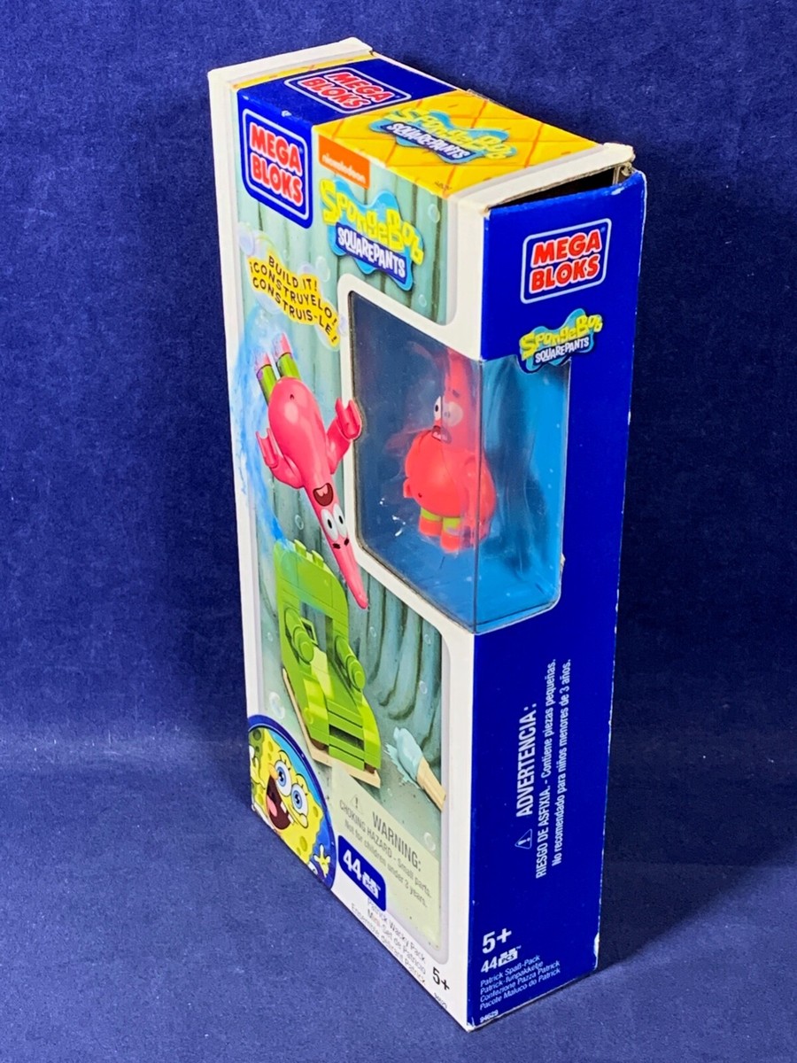 Spongebob Square Pants Patrick Wacky Mega Bloks 41pc Mini
