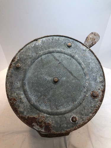 Vintage Dobbins Wringer Roller Mop Oval Bucket Galvanized Metal - Picture 8 of 10