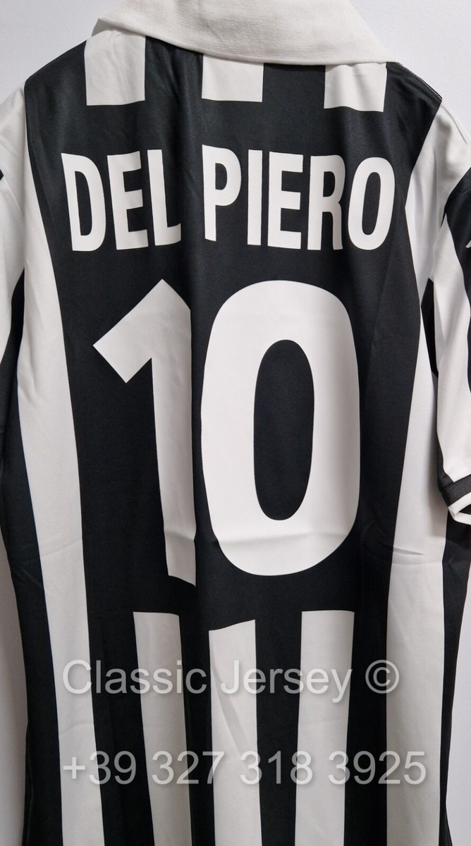 Juventus Home Jersey 1999 2000 Alessandro DEL PIERO 10 Captain