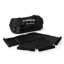Titan Fitness 125-200 LB PRO Strongman Sandbags, Double Layer, 1050D Cordura