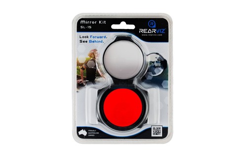 RearViz Slim Line SL-15 Bicycle Rotatable Safety Mirror for Cyclists - Picture 8 of 8
