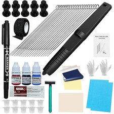 Chiitek Tattoo Poke Kit Biofit Grip Hand Poke Tattoo Pen with Stick Poke Needles