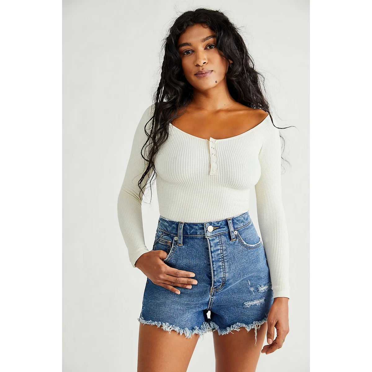 Vintage high rise best sale shorts