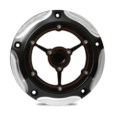 Clarity Derby Cover for Harley Big Twin 99-15 softail FXSTC 99-17 Touring 06-15