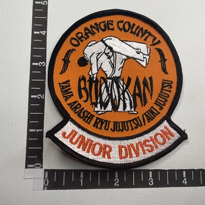 ORANGE COUNTY BUDOKAN YAMA ARASHI RYU & AIKI JUJUTSU Patch (JR. DIVISION) 18X8