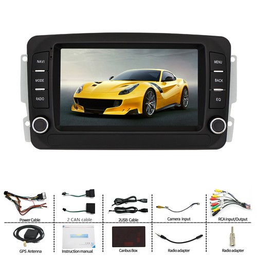 7'' Stereo Radio GPS Navi For Mercedes-Benz W168 W203 Viano W463 Vito Vaneo W209 - Picture 6 of 24