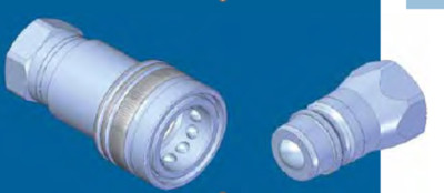 DNP ''3/8''''-ISO7241 SERIE BSP KUGEL-AUSFÜHRUNG SCHNELLKUPPLUNG WEIBLICH