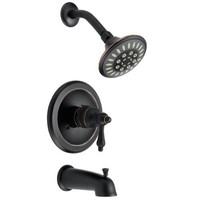 Designers Impressions 654692 Oil Rubbed Bronze Tub Shower Combo Faucet - Single on sale Designers Impressions 654692 Oil Rubbed Bronze Tub Shower Combo Faucet - Single on sale