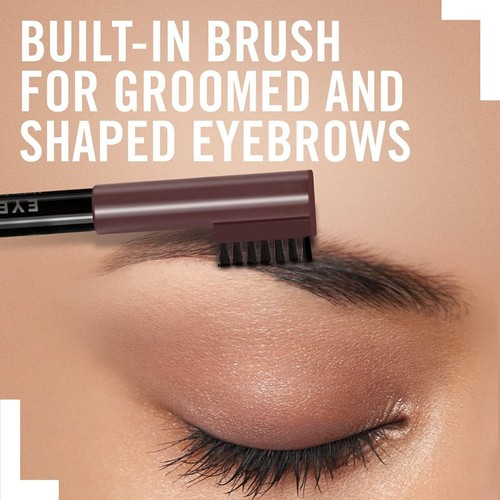 RIMMEL London Eyebrow Pencil with Brush Comb *DARK BROWN / HAZEL / BLACK BROWN* - Picture 2 of 9
