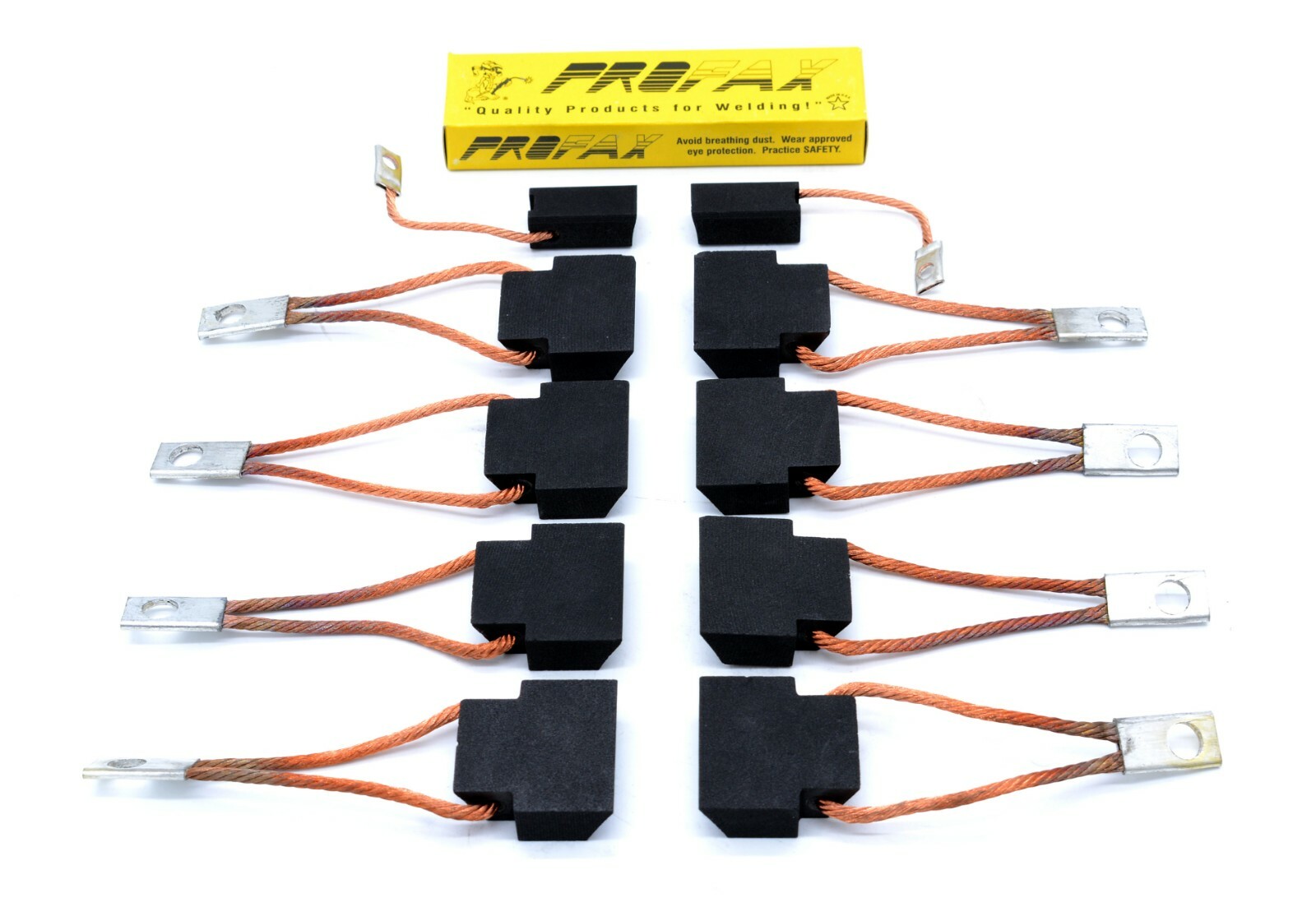 High Performance Main Armature Brushes for Lincoln SA200 Black face