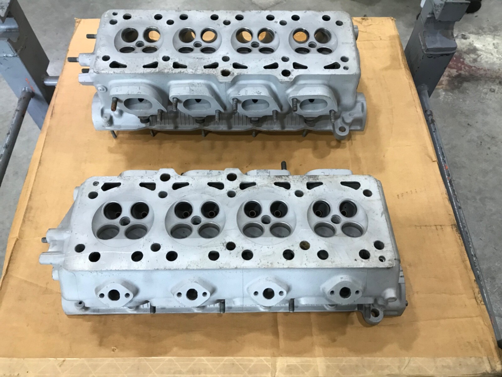 Ferrari 308 4 valve cylinder heads #117749 & 117750