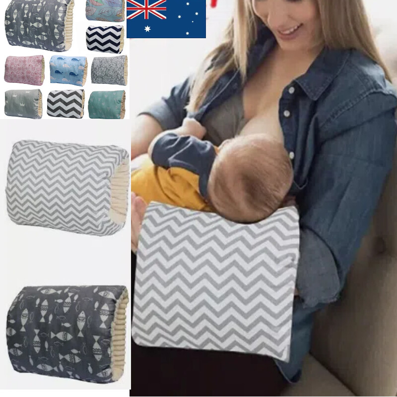 Baby Nursing Cotton Pillow Breastfeeding Feeding Support Arm Backrest Cushion AU-image