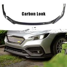 For 2022-2025 Subaru WRX Front Bumper Lip Splitter Body Kit Carbon Look ST-Style