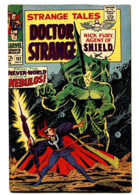 STRANGE TALES #162 comic book 1967-NICK FURY/DR. STRANGE-MARVEL | eBay