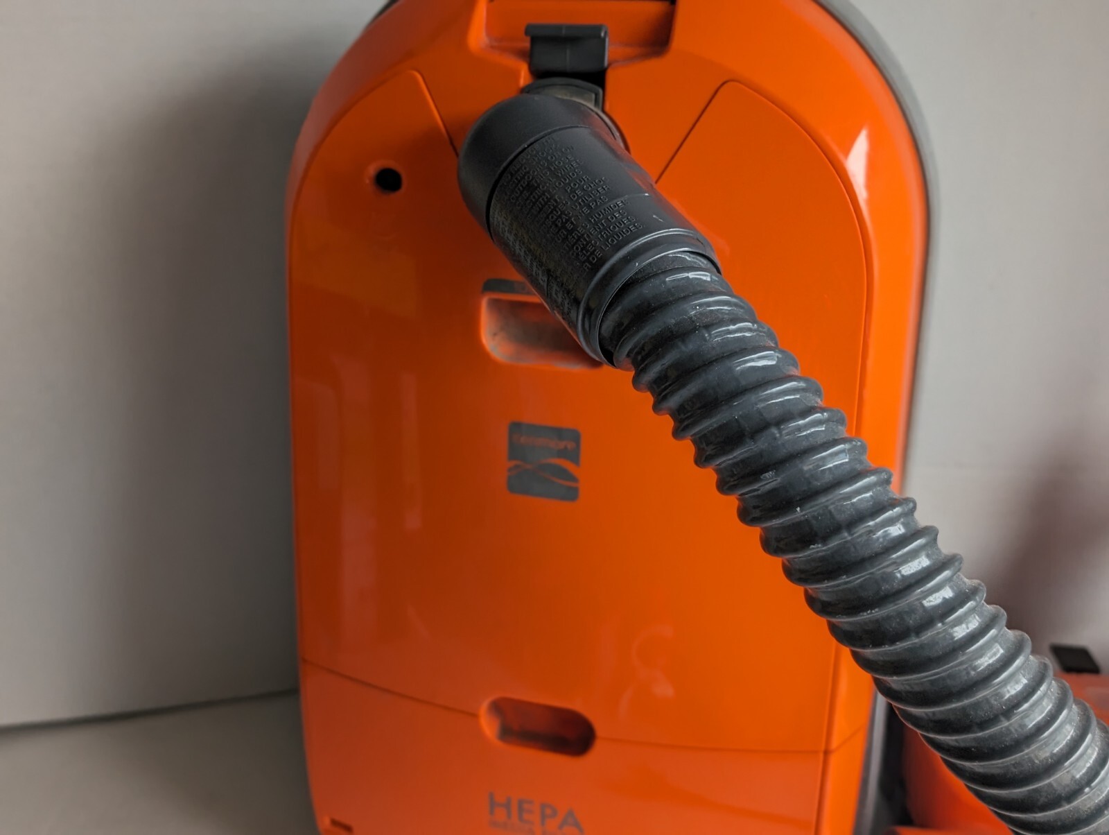 Kenmore 116 Hepa Media Filter Orange Canister Vacuum Tested Works