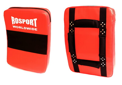 ROSPORT Schlagpolster, Pratze Groß, Kick Shield  Curved 60 x 40 x10 cm