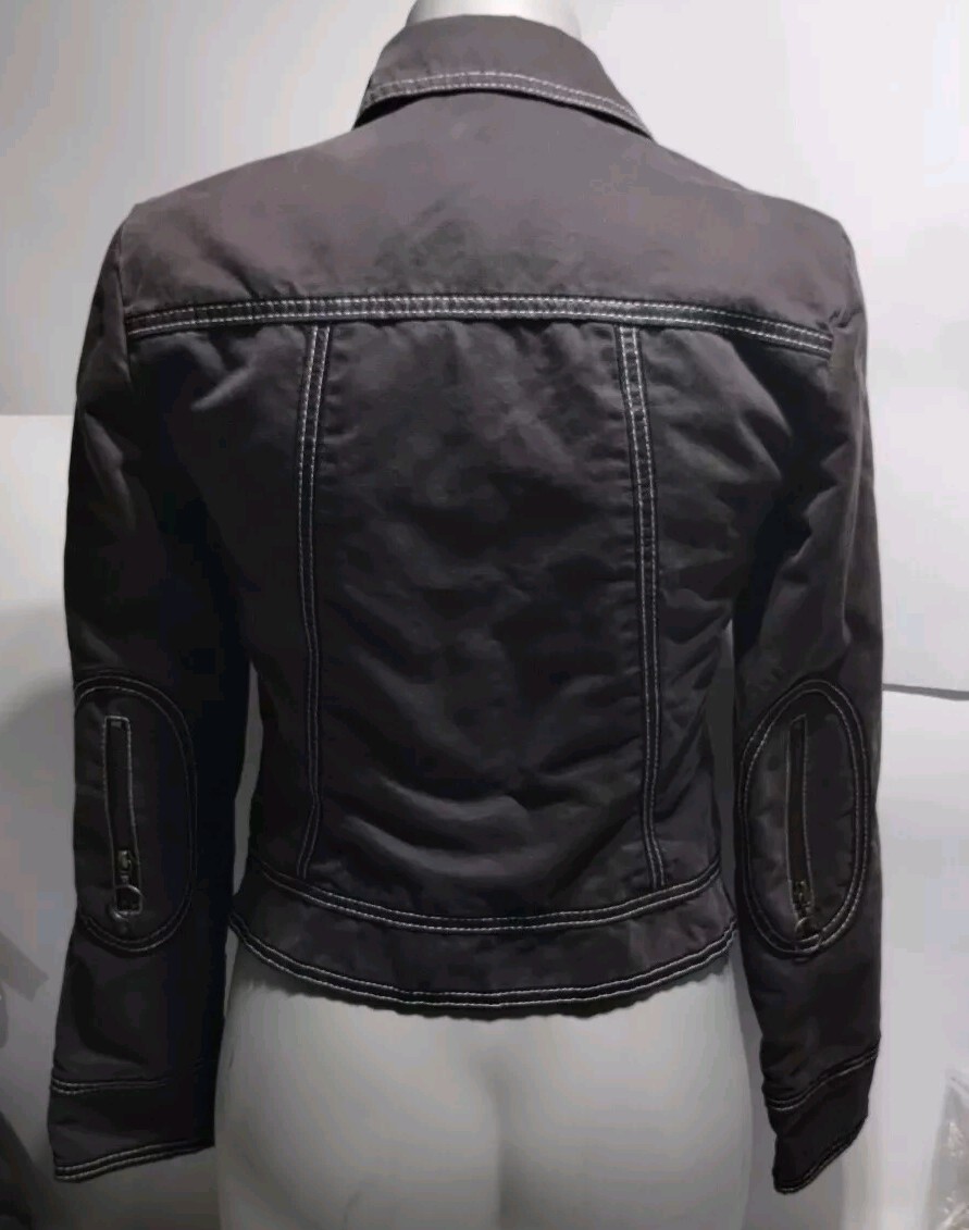 Armani Exchange Elbow Patch Padded Lining Brown J… - image 4