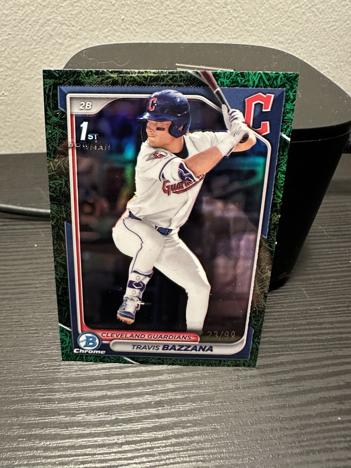 2024 Bowman Chrome Draft Travis Bazzana Guardians BDC-1 /99 Green Grass