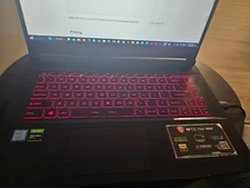 UPGRADED MSI GF65 Thin 9SD-837 Gaming Laptop i7-9750H 32GB 512gbB SSD GTX 1660Ti