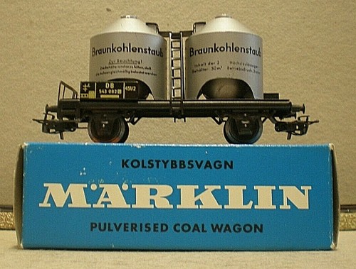 Oldtimer Märklin HO 4511 Kohlepulverwagen in O.V.P. (MB3) | Zustand: Used