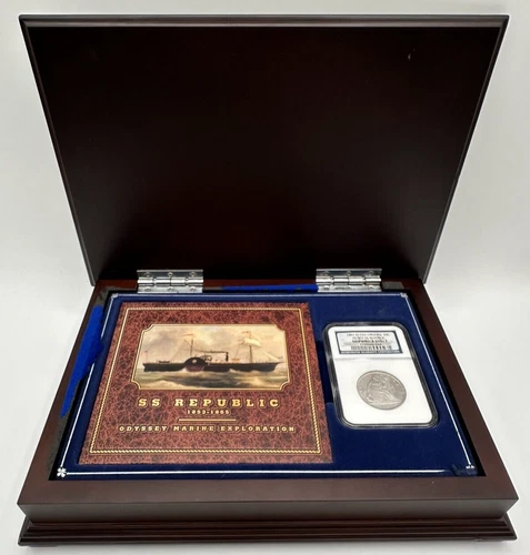 1861-O CSA Obverse Seated Liberty Half Dollar 50C - NGC SS Republic Shipwreck