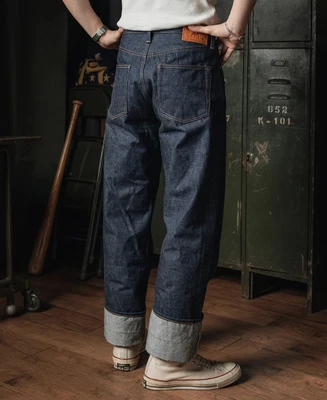 Bronson MFG - Postwar 1947 Levi’s 501 Repro Raw Selvedge Jeans - 34 New w/ Tags - Picture 12 of 15