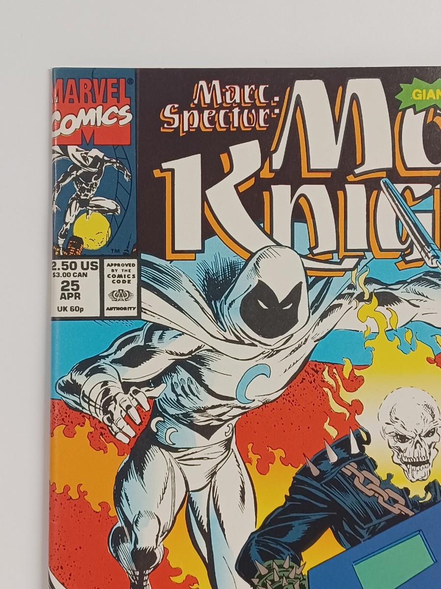 Marc Spector Moon Knight #25 1st Meeting Moon Knight And Ghost