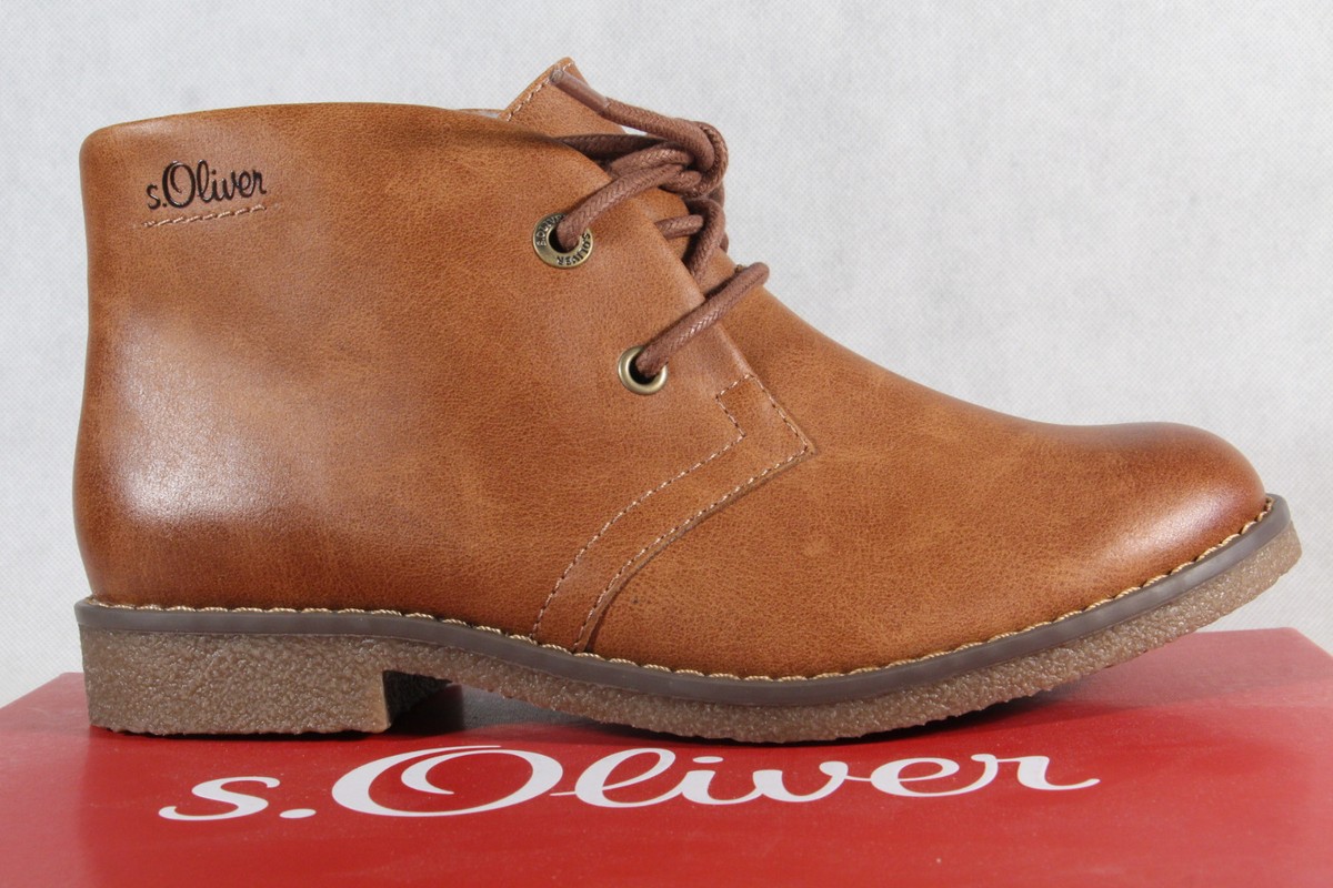 Stiefel Stiefelette Stiefeletten Boots braun gefüttert